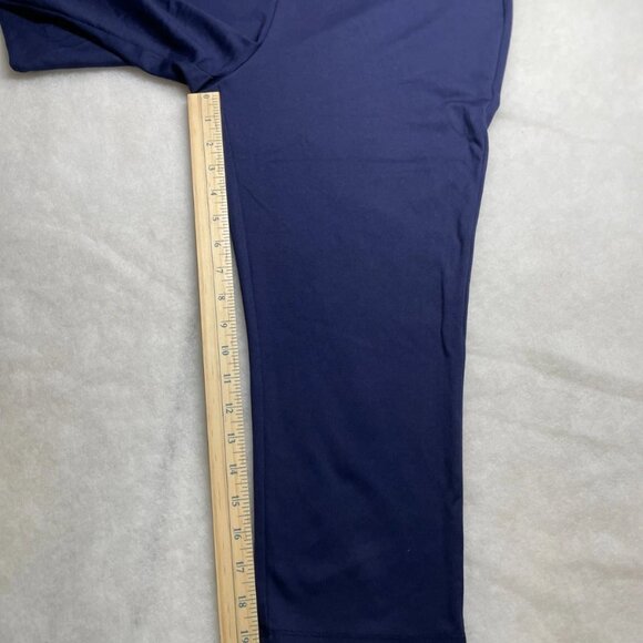 Fabulously Slimming by Chico's Womens Blue Pull On Cropped Pants Size 2.5 US L - Picture 9 of 10